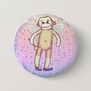 Badge Rond 5 Cm Sock singkey Fairy