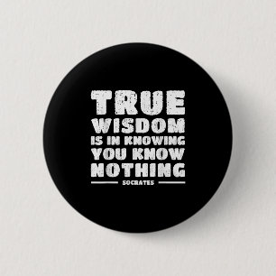 Badge Rond 5 Cm Socrates Inspirer Citation stoïque Philosophie sto