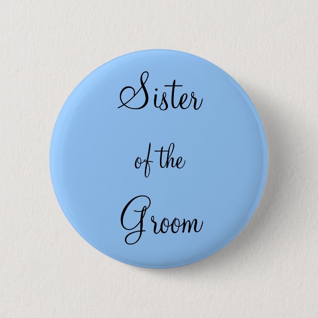 Badge Rond 5 Cm Soeur de la chambre (Devant)