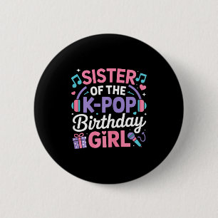 Badge Rond 5 Cm Sœur de la filleuse de k-pop coréenne kpop coréenn