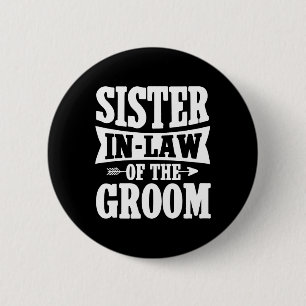 Badge Rond 5 Cm Soeur En Droit De La Salle - Jolie Soeur En Droit