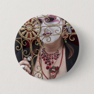 Badge Rond 5 Cm Soeur Sara Femme Fatale
