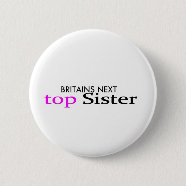 Badge Rond 5 Cm soeur supérieure (Devant)