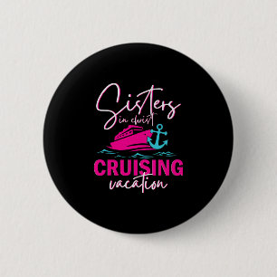Badge Rond 5 Cm Sœurs en Christ en mode vacances croisière Réunion