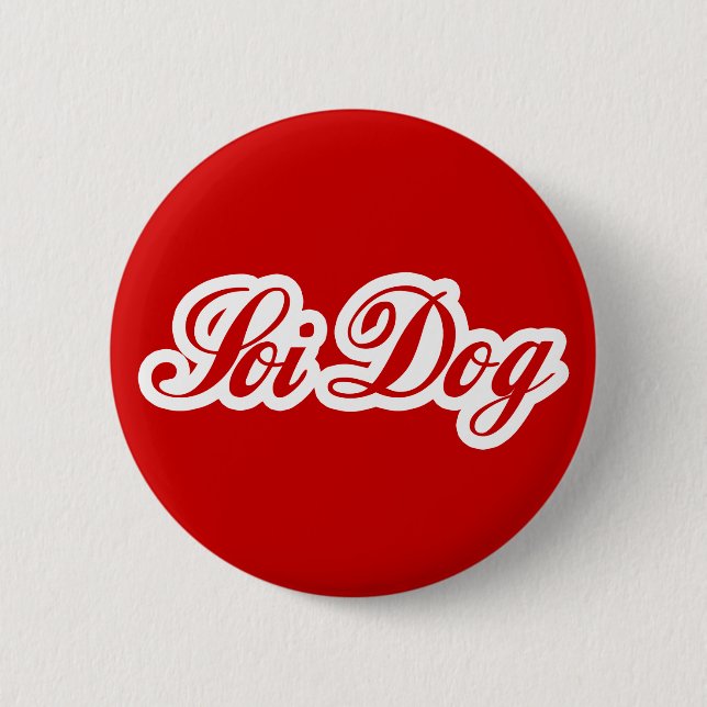 BADGE ROND 5 CM SOI DOG (Devant)
