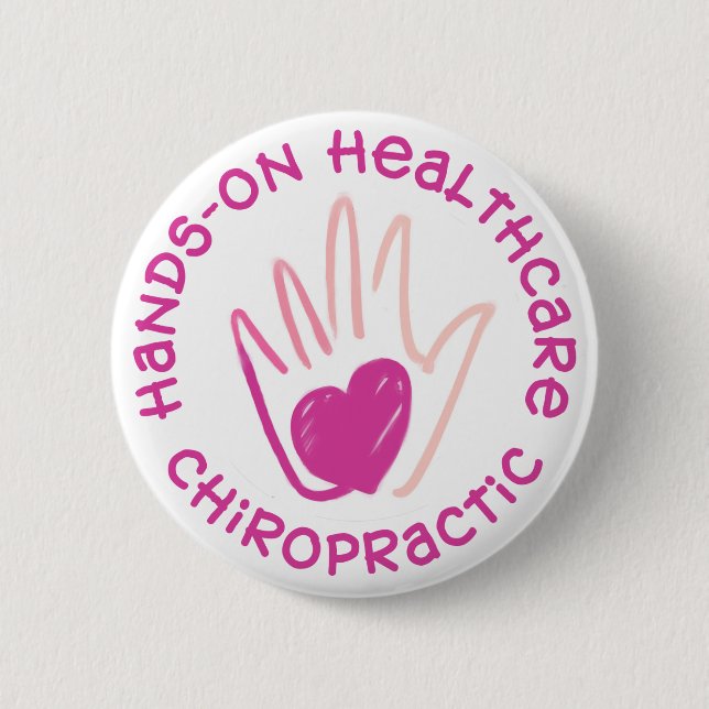 Badge Rond 5 Cm Soins de santé pratiques (Devant)