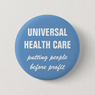 Badge Rond 5 Cm Soins de santé universels