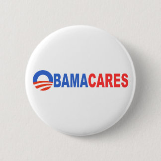 Badge Rond 5 Cm Soins d'Obama