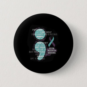 Badge Rond 5 Cm Soirée de prévention du suicide