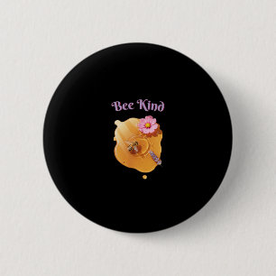 Badge Rond 5 Cm Sois Gentil