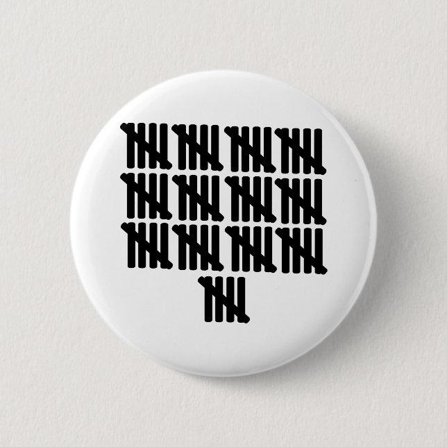 Badge Rond 5 Cm soixante-cinquième anniversaire (Devant)