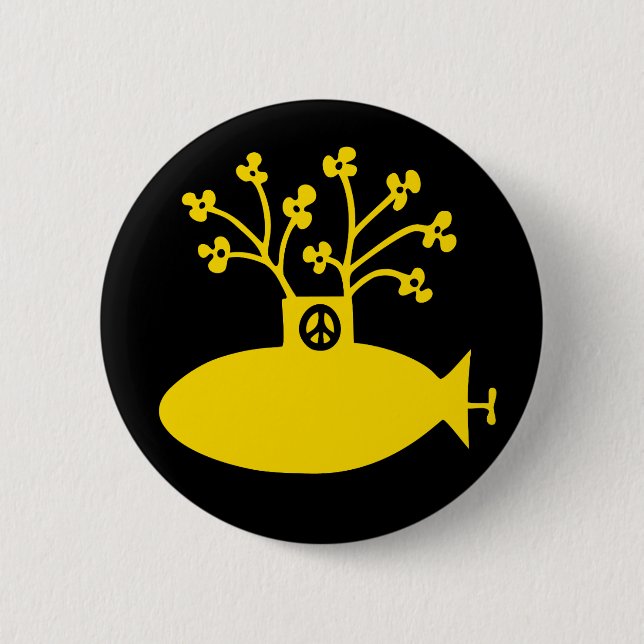 Badge Rond 5 Cm Soixante-marins jaunes (Devant)
