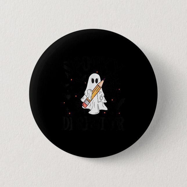 Badge Rond 5 Cm Soky Director Halloween School  (Devant)