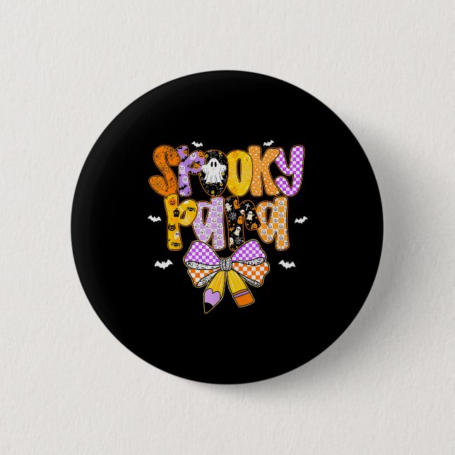 Badge Rond 5 Cm Soky Para Halloween Costume Paraprofessional Coque (Devant)
