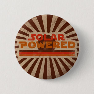 Badge Rond 5 Cm Solaire alimenté