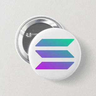 Badge Rond 5 Cm Solana
