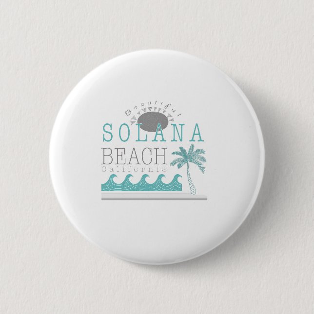 Badge Rond 5 Cm Solana (Devant)