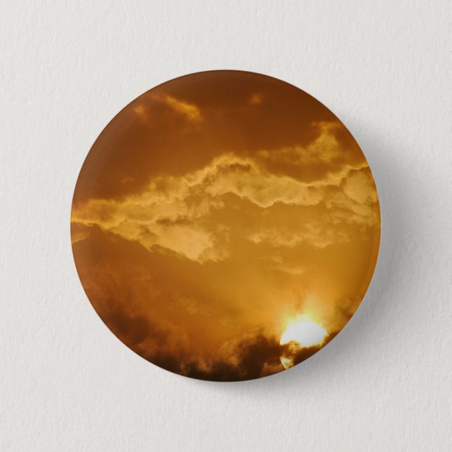 Badge Rond 5 Cm Soleil (Devant)