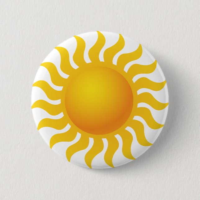 Badge Rond 5 Cm Soleil (Devant)