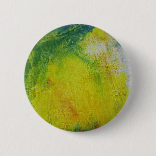 Badge Rond 5 Cm Soleil du printemps jaune