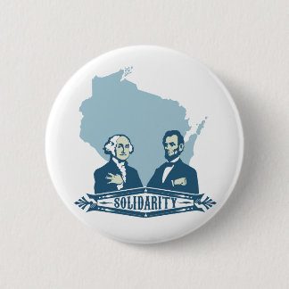 Badge Rond 5 Cm Solidarité du Wisconsin