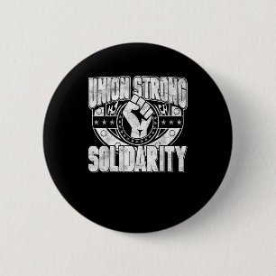 Badge Rond 5 Cm Solidarité forte de l'Union