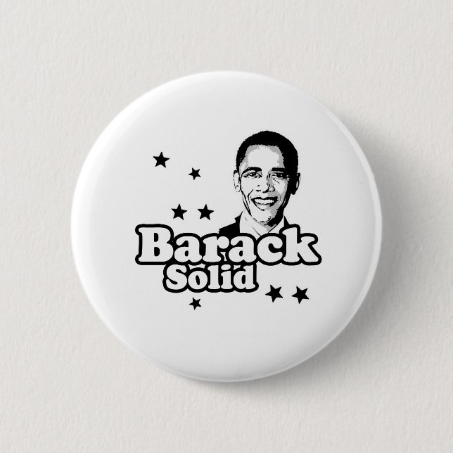 BADGE ROND 5 CM SOLIDE DE BARACK (Devant)