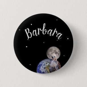 Badge Rond 5 Cm Solstice d'hiver :