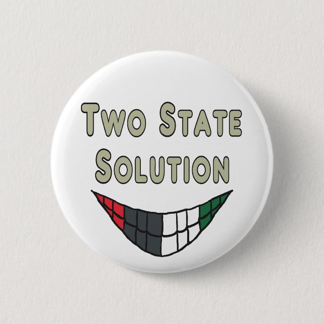 Badge Rond 5 Cm Solution à deux états (Devant)