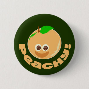 Badge Rond 5 Cm Sombre de Peachy