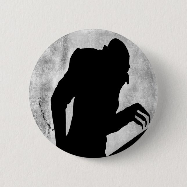 Badge Rond 5 Cm Sombre| L'Ombre De Nosferatu (Devant)
