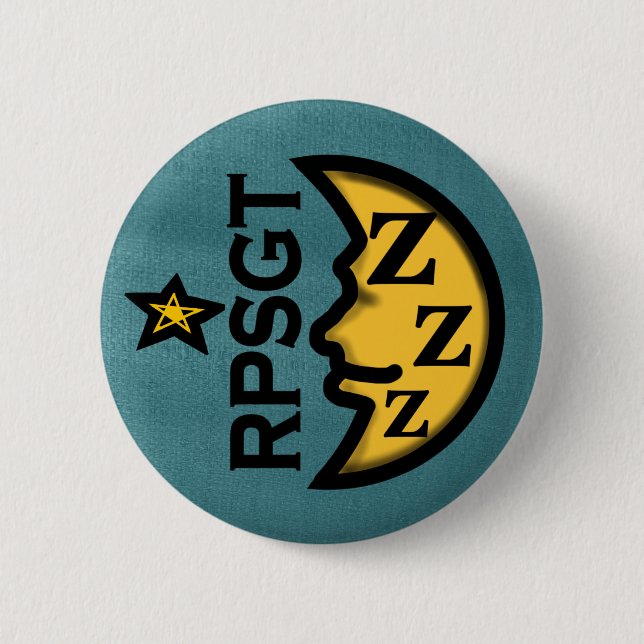 Badge Rond 5 Cm Sommeil de RPSGT par Slipperywindow (Devant)