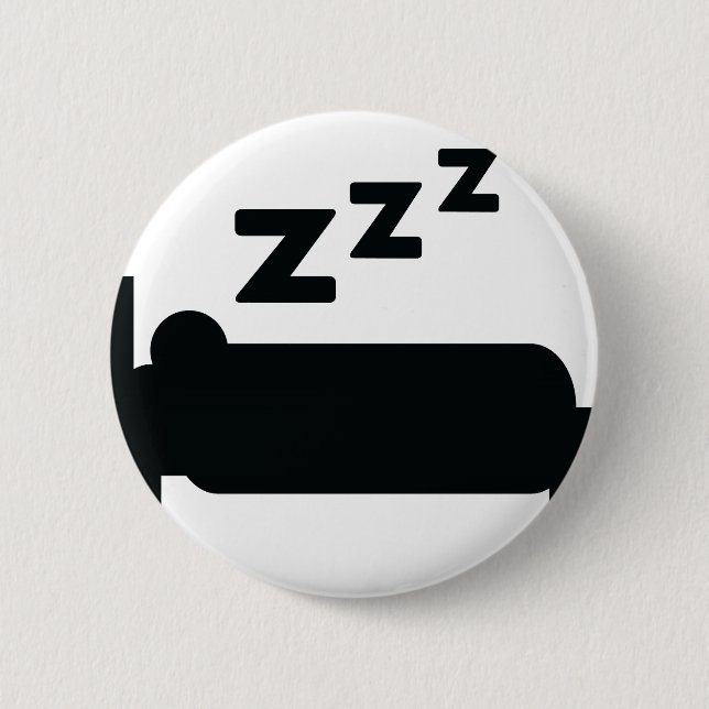 Badge Rond 5 Cm somnolence (Devant)