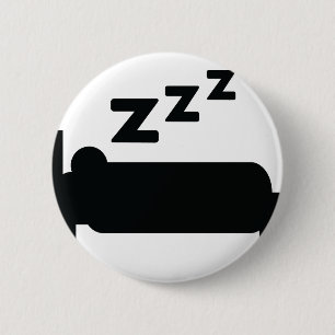 Badge Rond 5 Cm somnolence