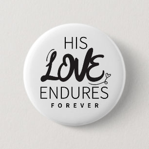 Badge Rond 5 Cm Son Amour Évangile Graphique Jésus Art Scri du ser