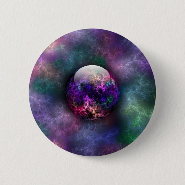 Badge Rond 5 Cm Son bouton lumineux de matériaux (Devant)