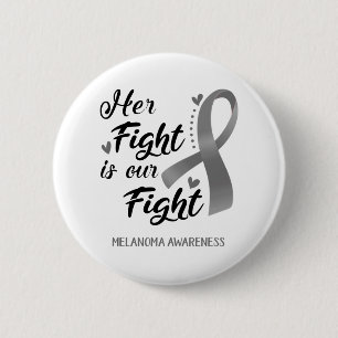 Badge Rond 5 Cm Son combat contre la sensibilisation au mélanome