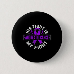 Badge Rond 5 Cm Son Combat Est Mon Combat Conscience Du Cancer Pan