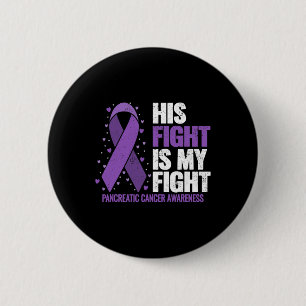 Badge Rond 5 Cm Son Combat Est Mon Combat Conscience Du Cancer Pan