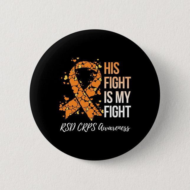 Badge Rond 5 Cm Son Combat Est Mon Combat Rsd Crps Conscience 1 (Devant)