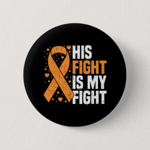 Badge Rond 5 Cm Son Combat Est Mon Combat Sensibilisation à la leu