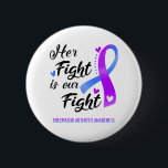 Badge Rond 5 Cm Son combat est notre lutte contre l'arthrite rhuma<br><div class="desc">Arthrite rhumatoïde,  Cadeaux,  Lutte guerrière,  Soutien aux combats,  Cadeaux de sensibilisation à l'arthrite rhumatoïde,  Mois de sensibilisation à l'arthrite rhumatoïde,  Soutien Arthrite rhumatoïde,  Ruban rhumatoïde,  Soutien,  Soutien Arthrite rhumatoïde, </div>