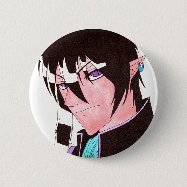 Badge Rond 5 Cm Son couronnement (Devant)