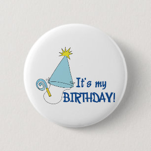 BADGE ROND 5 CM SON MON ANNIVERSAIRE