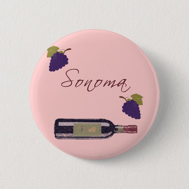Badge Rond 5 Cm Sonoma (Devant)