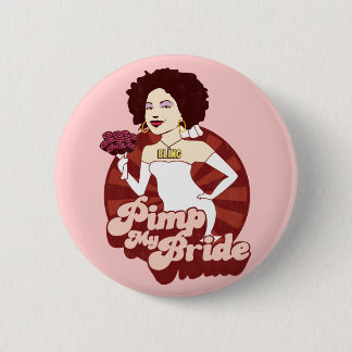 Badge Rond 5 Cm Sont souteneurs ma jeune mariée