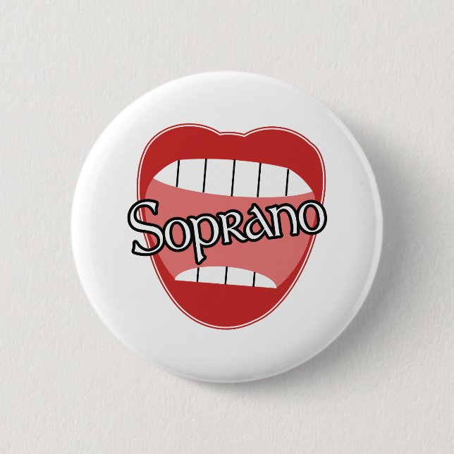 Badge Rond 5 Cm Soprano (Devant)
