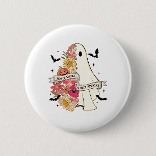 Badge Rond 5 Cm Sorta sucré Sorta Éffrayante mignonne Floral Fantô