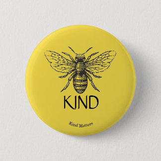 Badge Rond 5 Cm Sorte d'abeille
