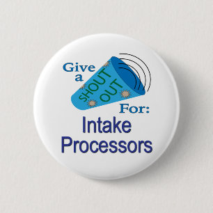 Badge Rond 5 Cm Sortir pour les processeurs d'entrée